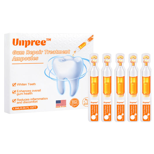 Unpree™ אמפולות לטיפול בתיקון חניכיים