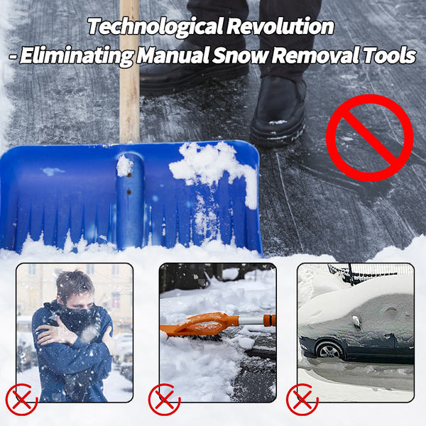 Bikenda™ מכשיר להסרת שלג נגד הפרעות מולקולריות אלקטרומגנטיות - תוצרת ארה"ב