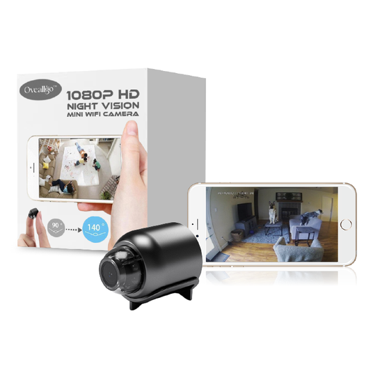 Oveallgo™ ProX עין בלתי נראית 1080P HD ראיית לילה מצלמת מיני WIFI